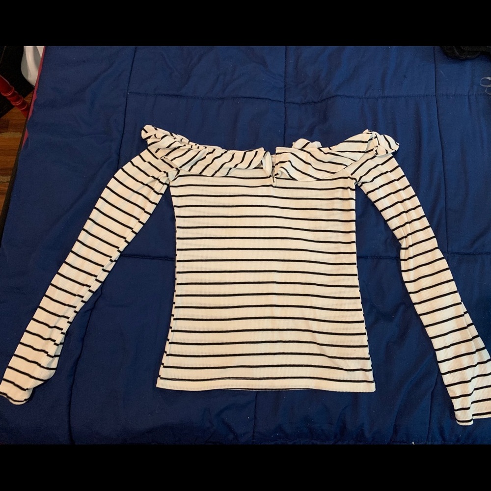 Cute off shoulder blouse